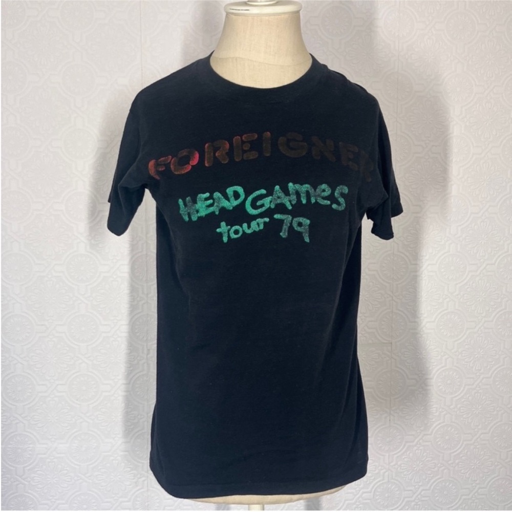 Vintage 1979 foreigner concert T-shirt